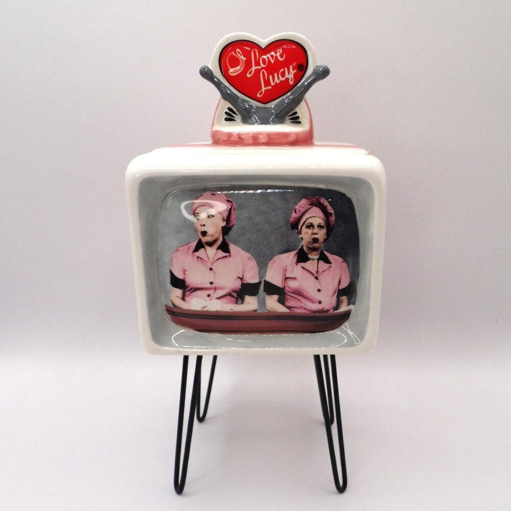 I Love Lucy Vintage Porcelain Trinket or Jewelry Holder 90s by Vandor Pre-owned